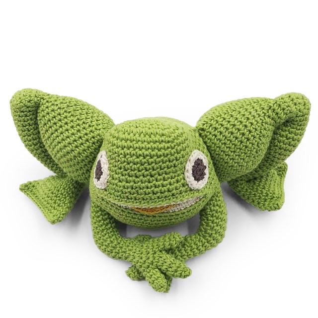 FRIPOUILLE LA GRENOUILLE - JOUET EN COTON BIO 4