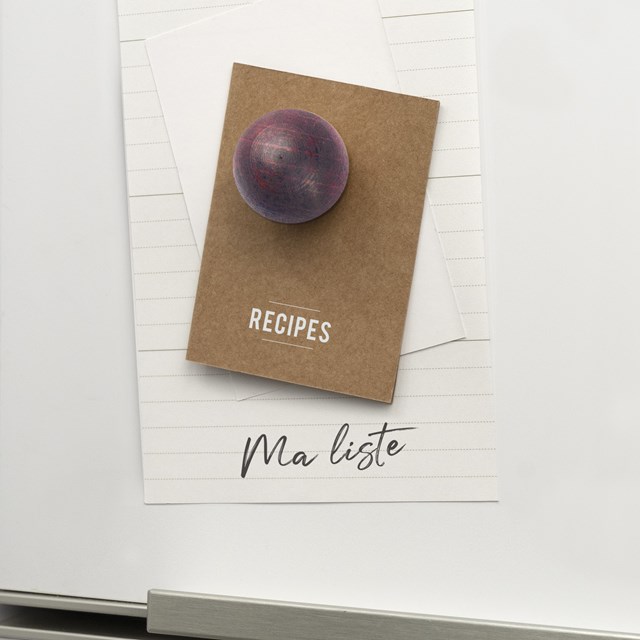 Boule magnétique en bois : couleurs 5