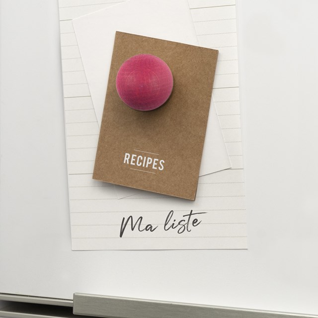 Boule magnétique en bois : couleurs 9