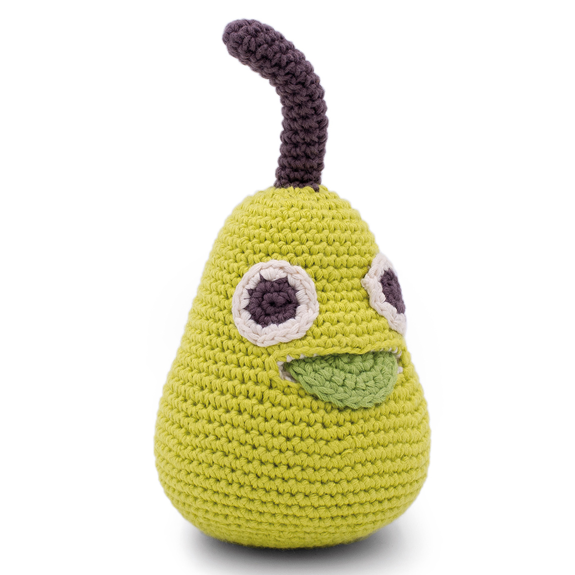 WILLIAM LA POIRE - HOCHET POUR BÉBÉ EN COTON BIO 2