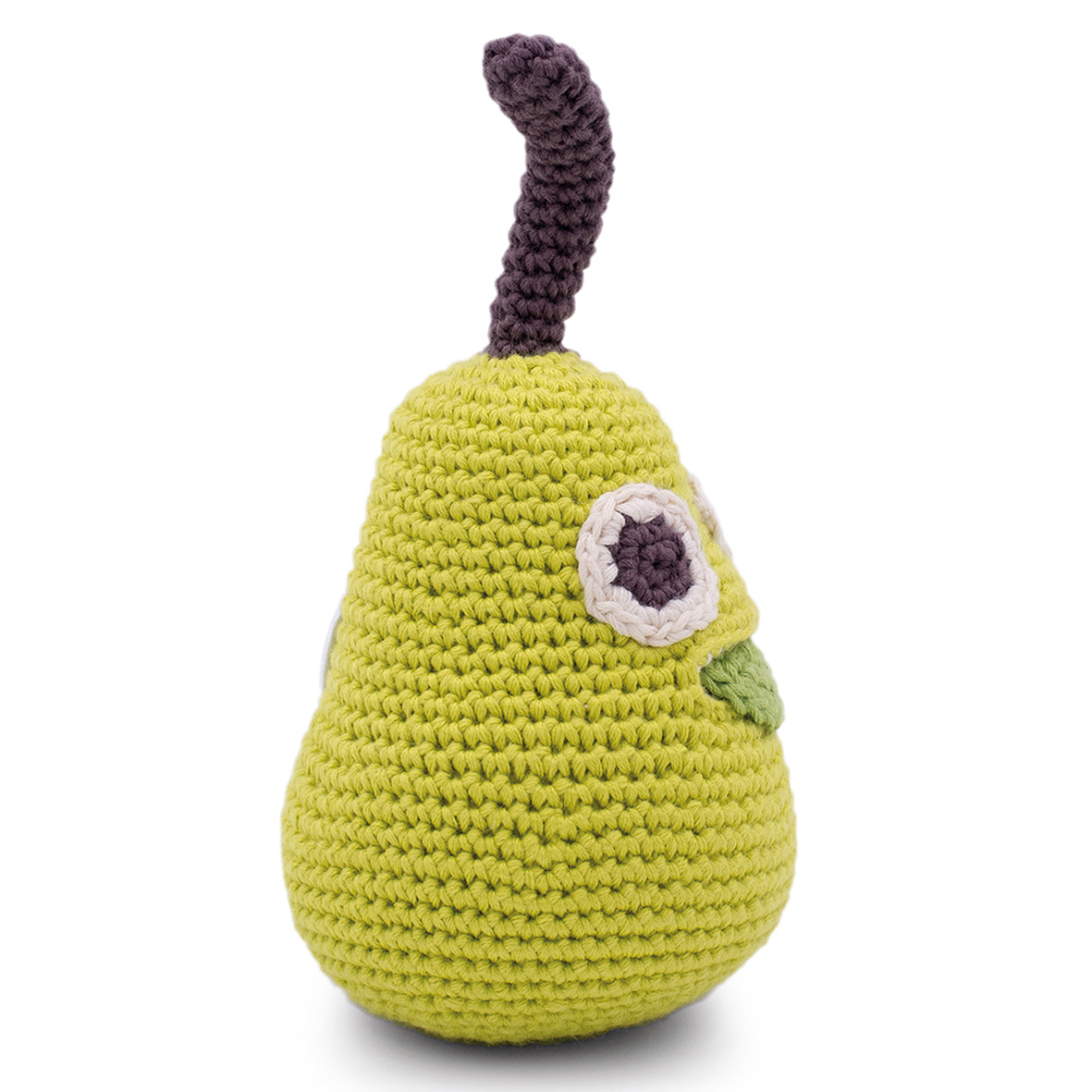 WILLIAM LA POIRE - HOCHET POUR BÉBÉ EN COTON BIO 4