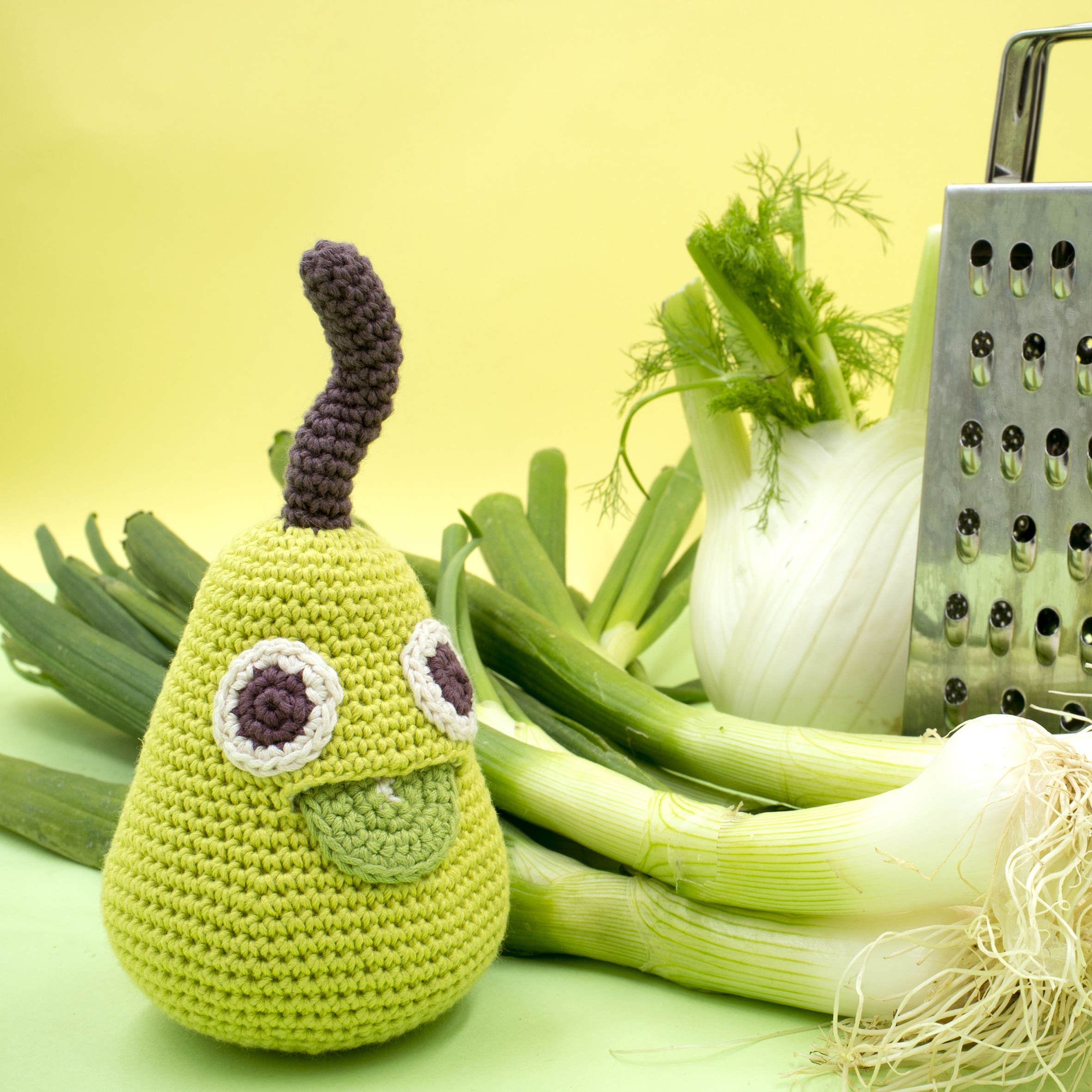 WILLIAM LA POIRE - HOCHET POUR BÉBÉ EN COTON BIO 5