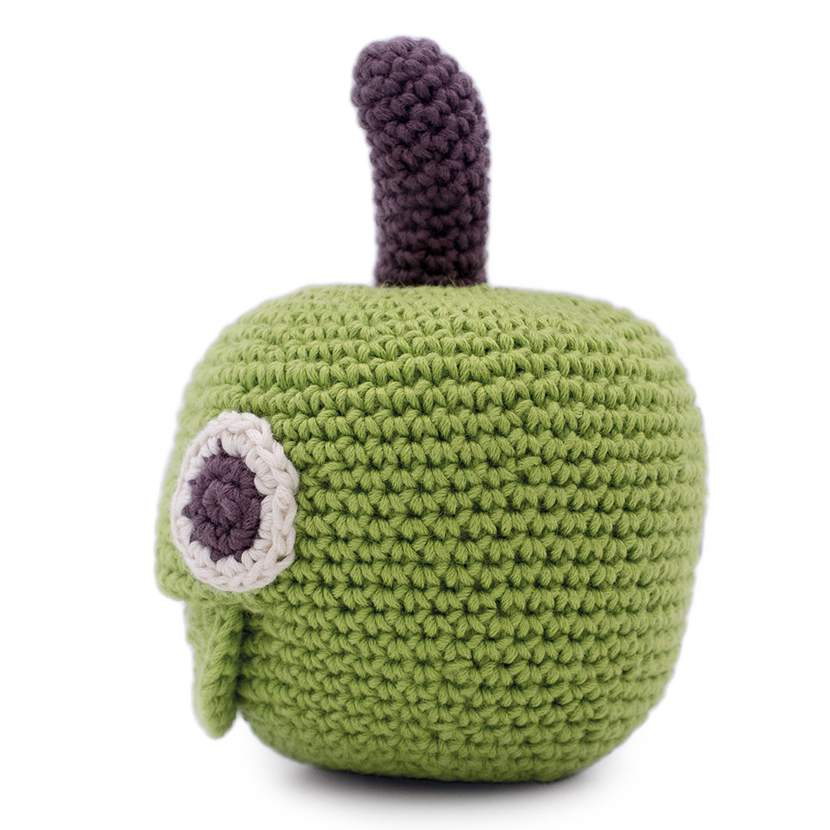 NEWTON LA POMME - HOCHET POUR BÉBÉ EN COTON BIO 4