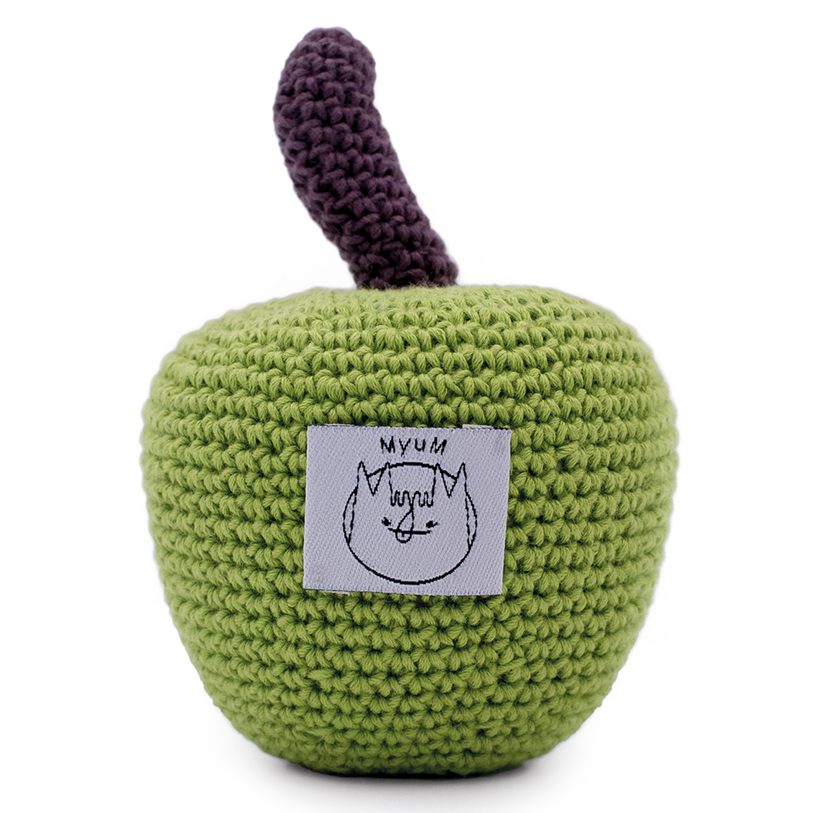 NEWTON LA POMME - HOCHET POUR BÉBÉ EN COTON BIO 5