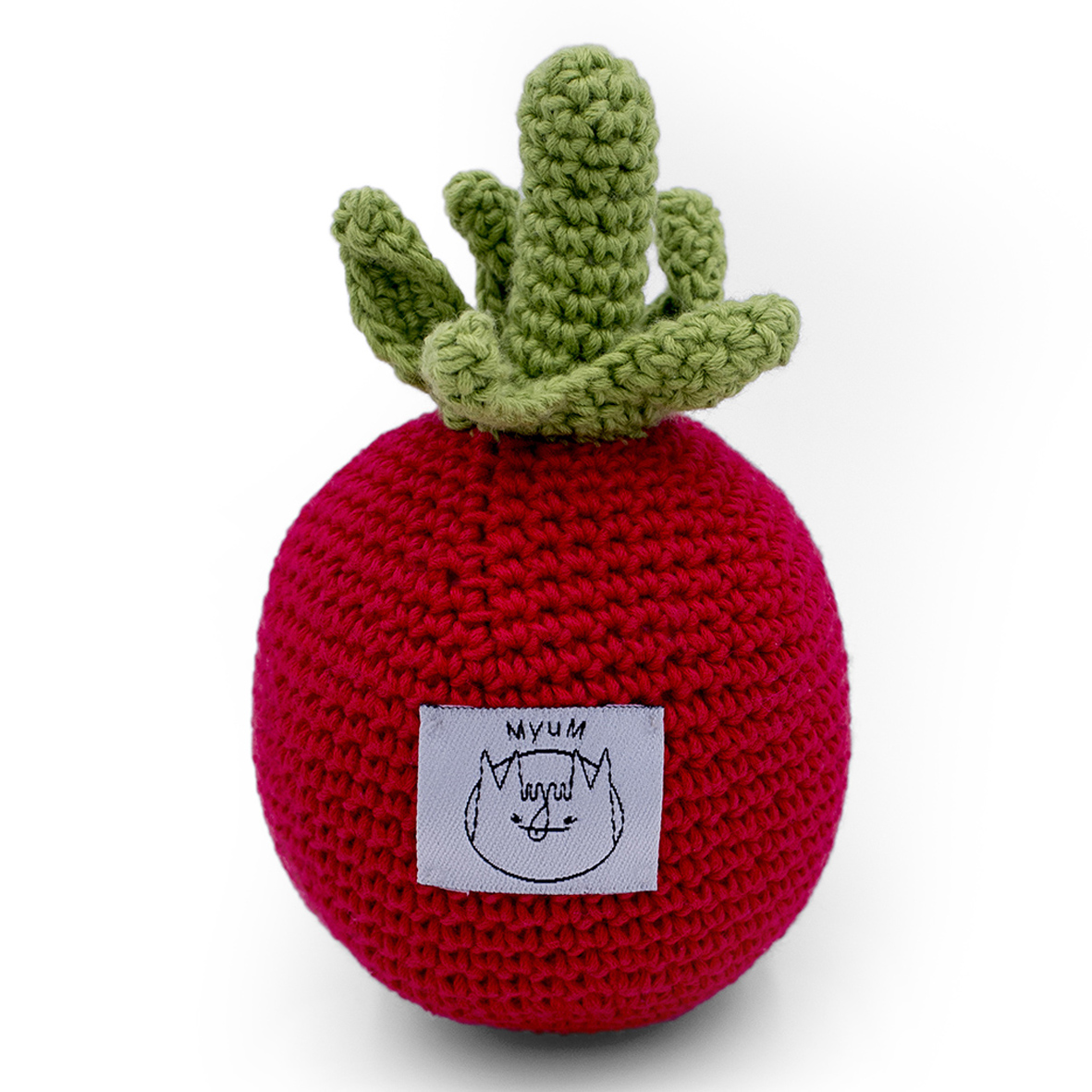 THOMAS LA TOMATE - HOCHET POUR BÉBÉ EN COTON BIO 5