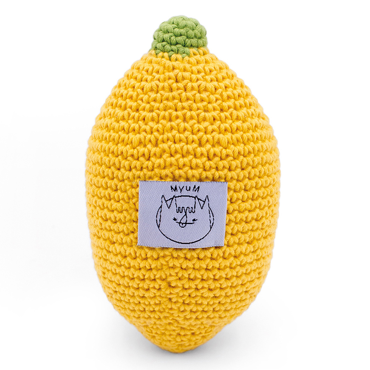 LÉON LE CITRON - HOCHET POUR BÉBÉ EN COTON BIO 6