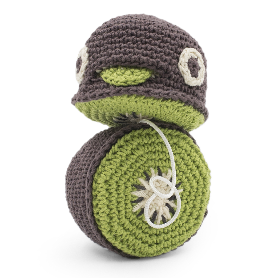 LILLY LE KIWI - JOUET VIBRANT EN COTON BIO 3