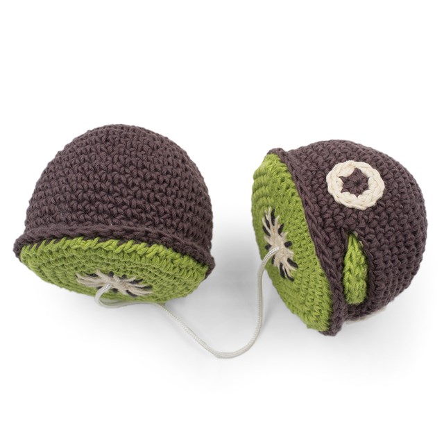 LILLY LE KIWI - JOUET VIBRANT EN COTON BIO 4