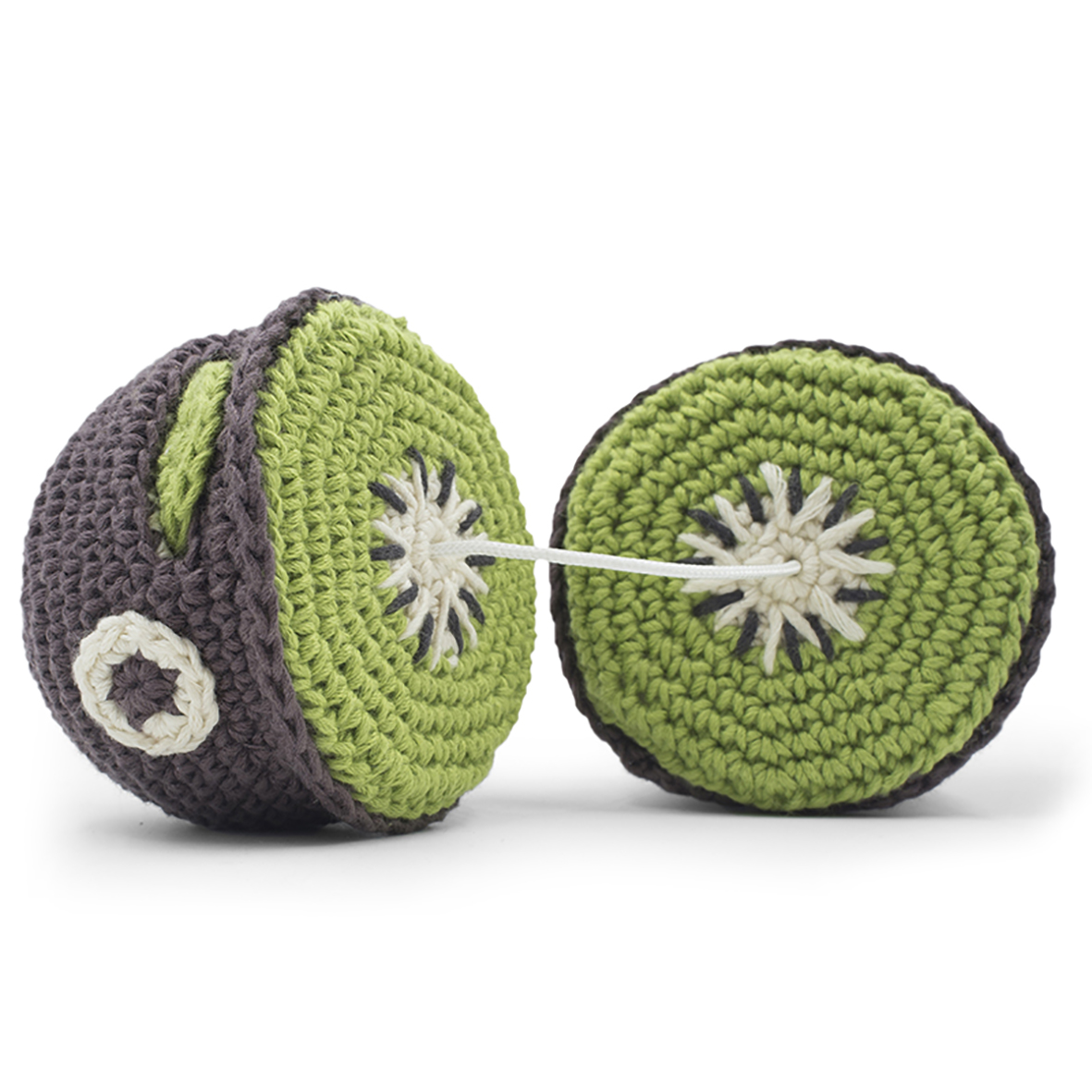 LILLY LE KIWI - JOUET VIBRANT EN COTON BIO 2