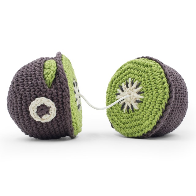 LILLY LE KIWI - JOUET VIBRANT EN COTON BIO 6