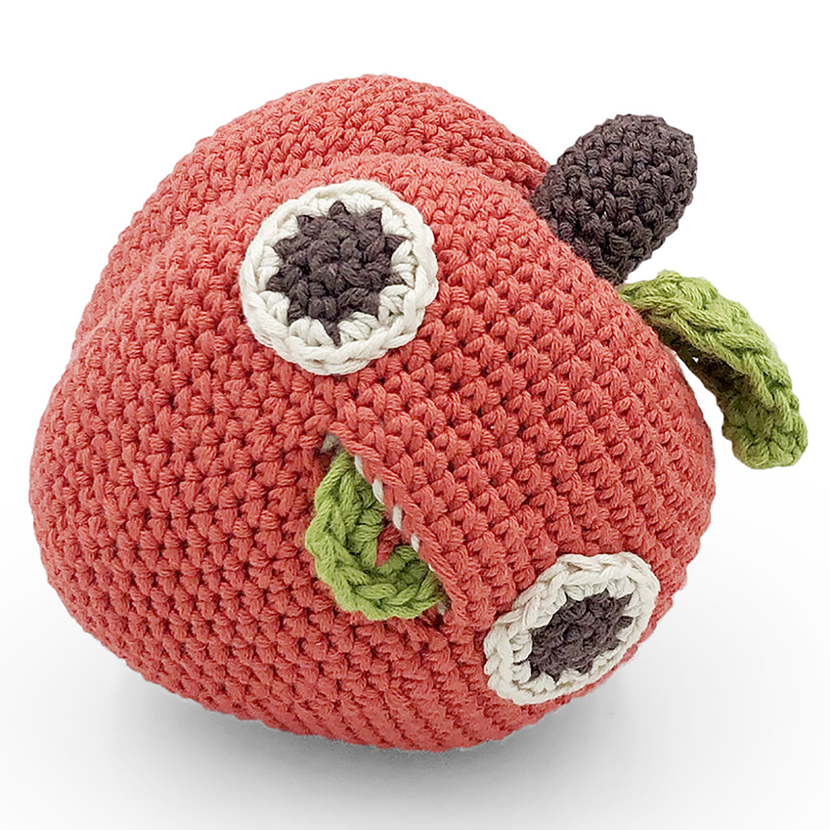 MILA LA PÊCHE - HOCHET POUR BÉBÉ EN COTON BIO 2