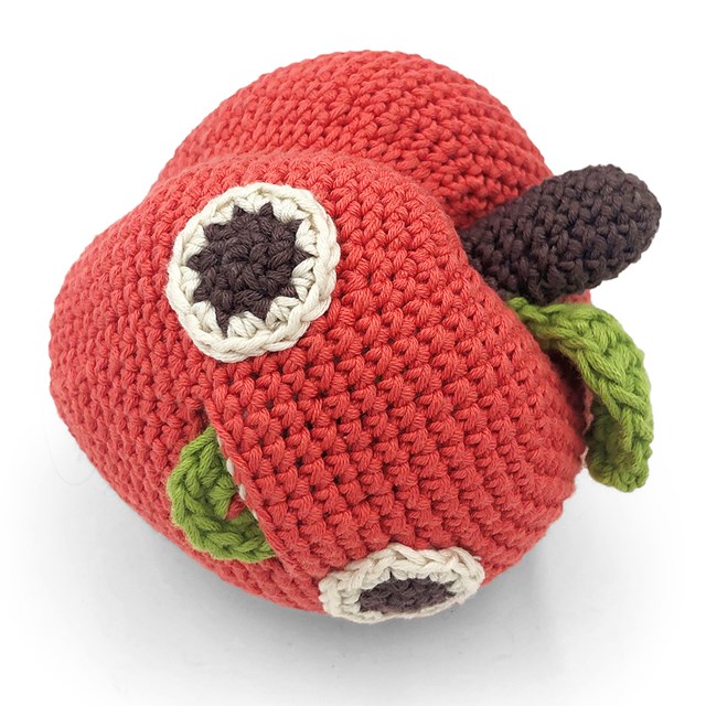 MILA LA PÊCHE - HOCHET POUR BÉBÉ EN COTON BIO 4