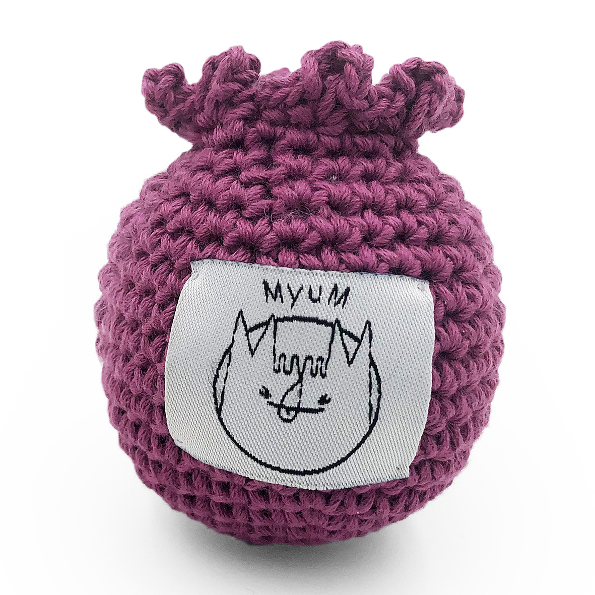 MIMI LA MINI MYRTILLE - HOCHET POUR BÉBÉ EN COTON BIO 4