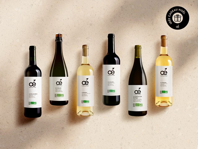 Coffret 6 vins bio Oé - Blanc, Rouge, Crémant 2