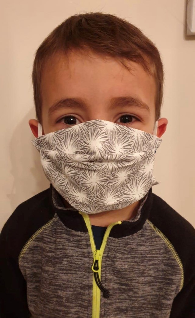 Lot de 8 masques enfant - Attestation cat. 2 DGA // 20 lavages  6