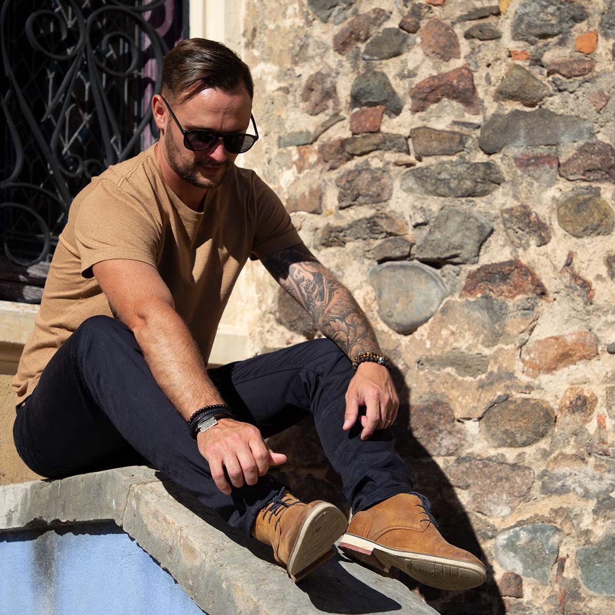 T-shirt Ampato en coton bio non teint