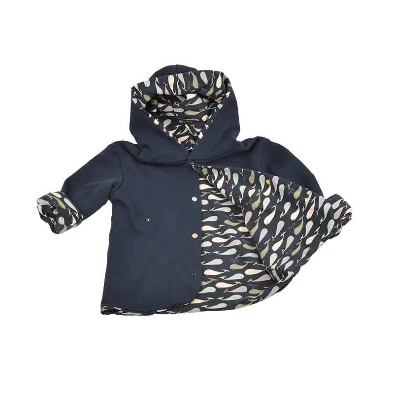 Sweat à capuche - baleines 3