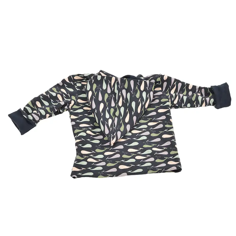 Sweat à capuche - baleines 6