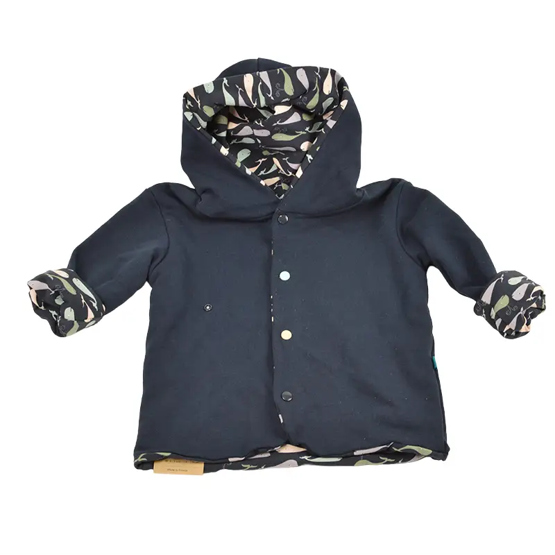 Sweat à capuche - baleines 2