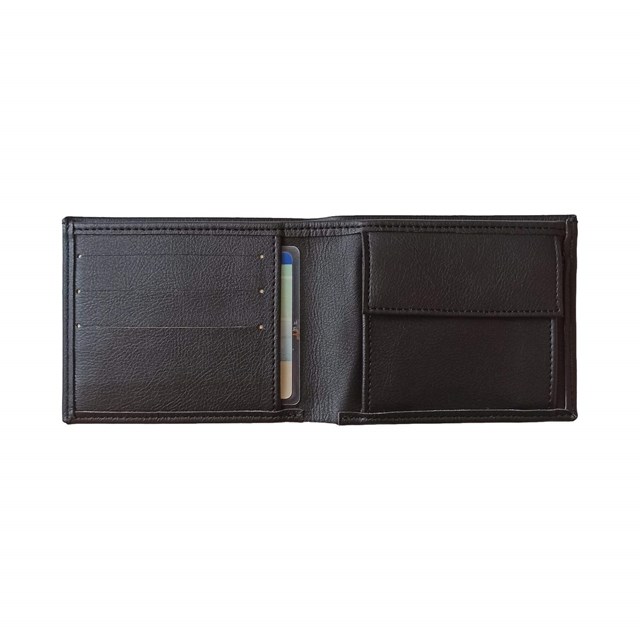Portefeuille Jules en Apple-skin - cuir de pomme - pour homme - Noir 5