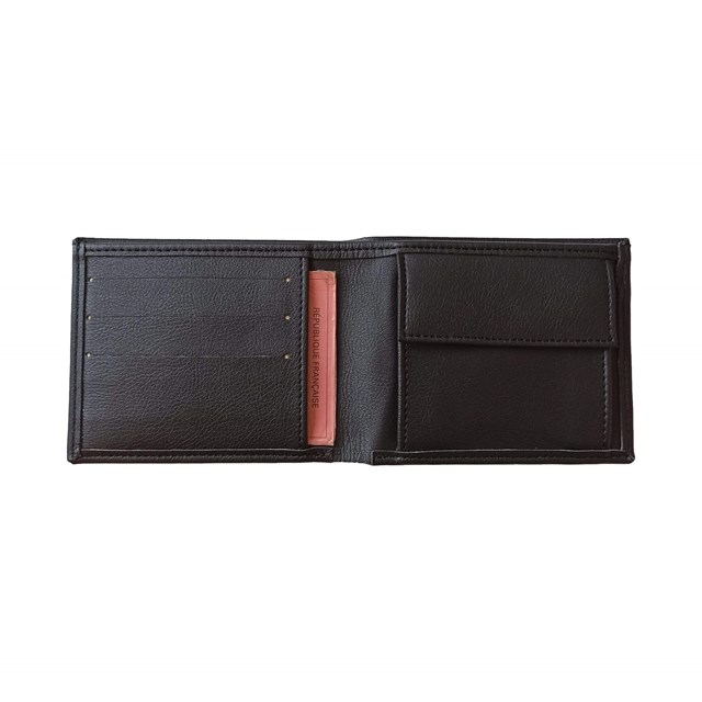 Portefeuille Jules en Apple-skin - cuir de pomme - pour homme - Noir 4