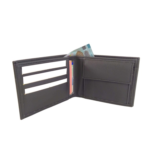 Portefeuille Jules en Apple-skin - cuir de pomme - pour homme - Noir 2