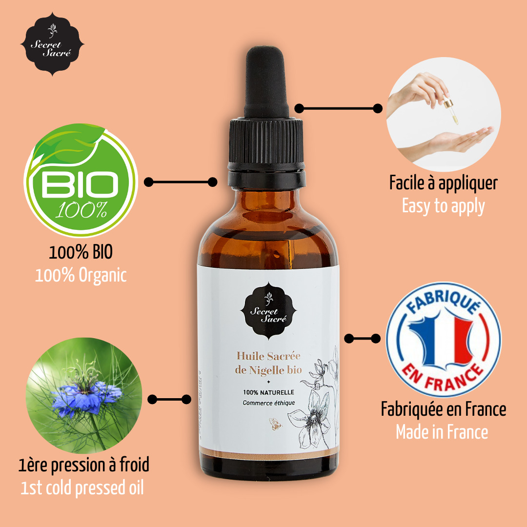 Huile Sacrée de Nigelle bio - 50 ml 6