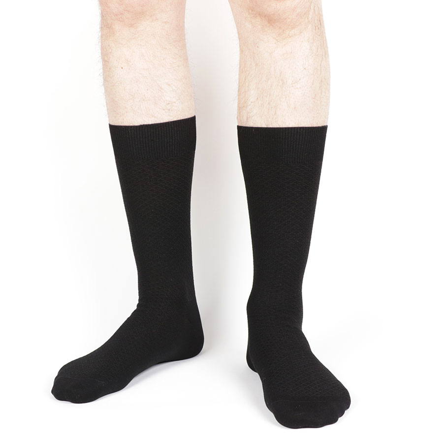 Chaussettes nid d'abeille pour hommes