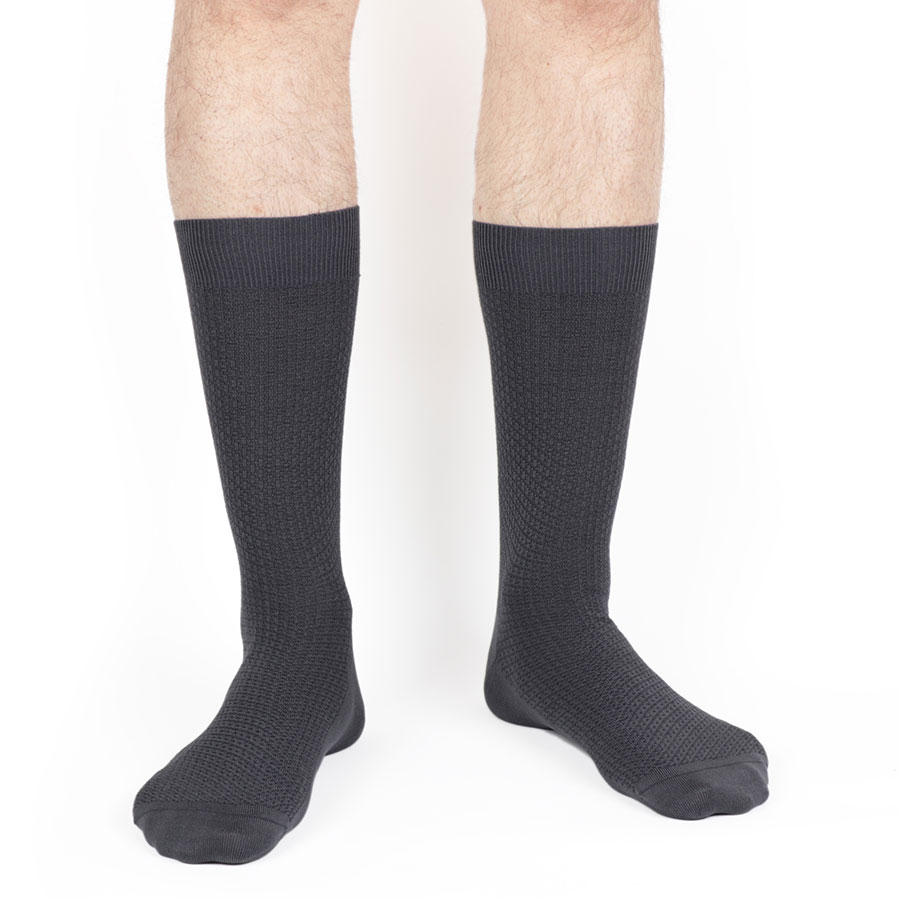 Chaussettes grises pour hommes