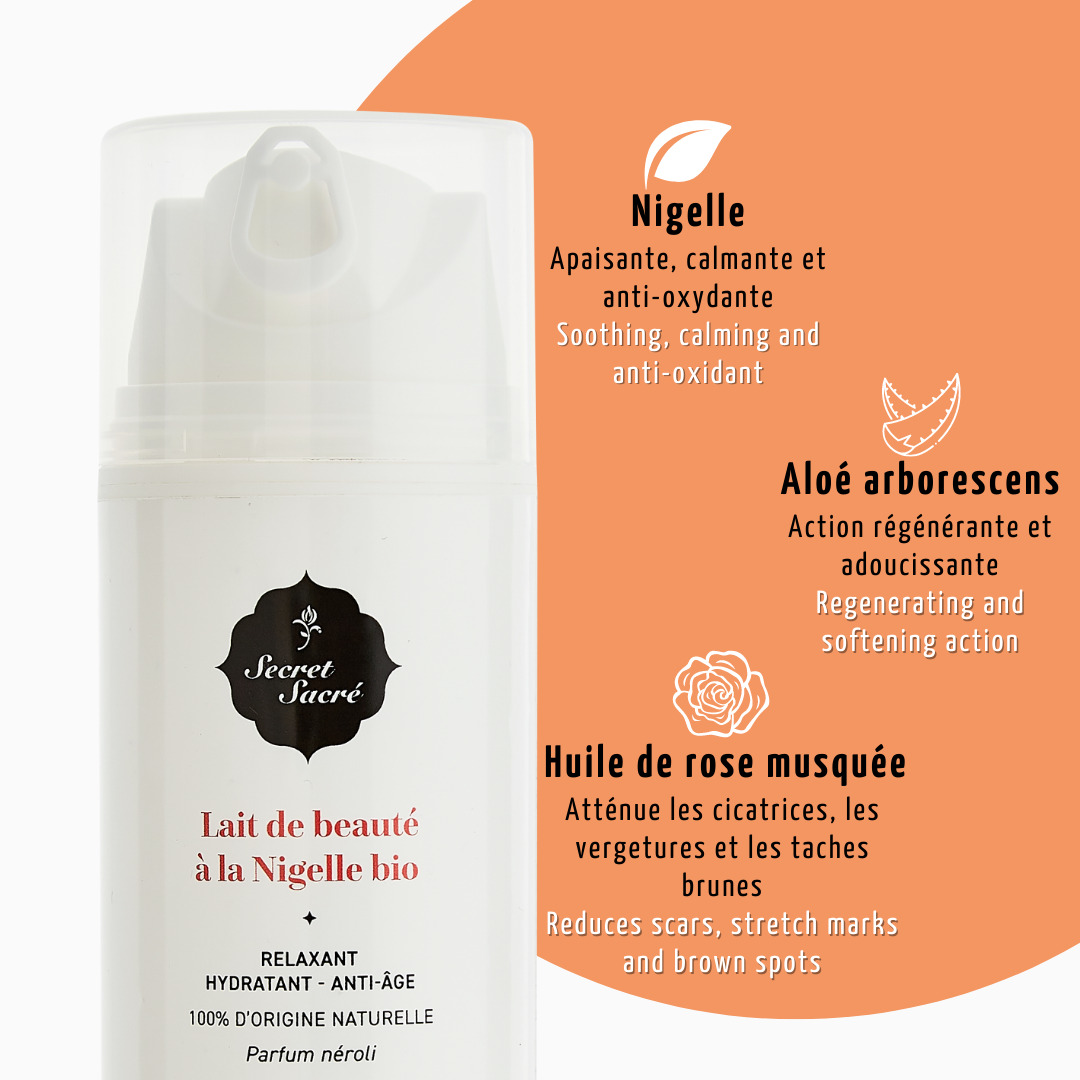 Lait de beauté à la Nigelle bio - 150ml 4