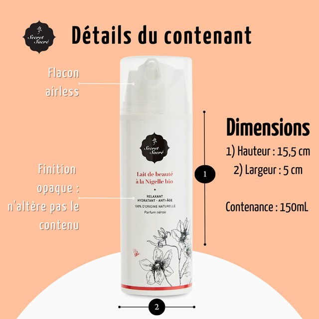 Lait de beauté à la Nigelle bio - 150ml 5