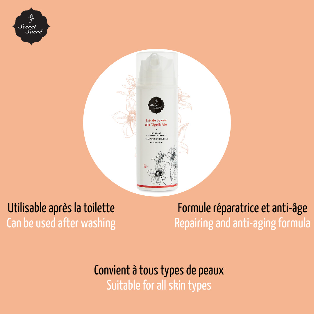 Lait de beauté à la Nigelle bio - 150ml 7