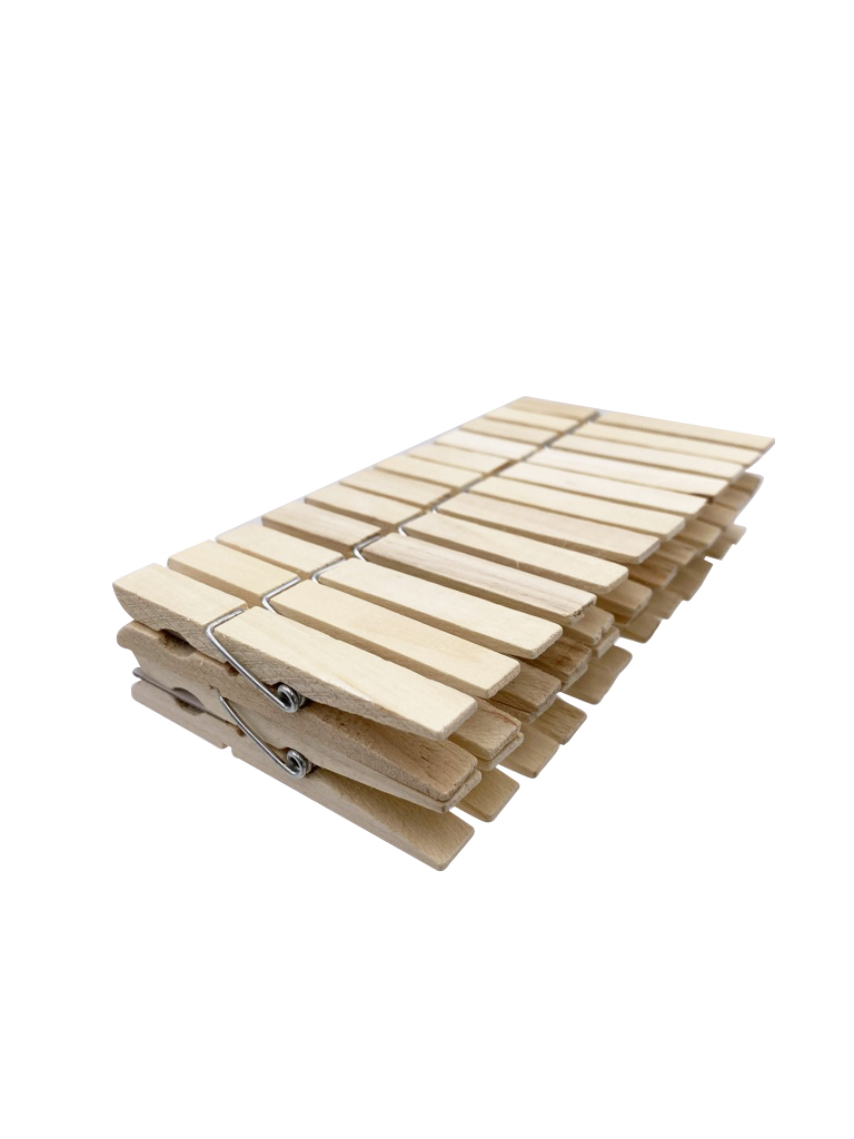 Pinces à linge en bois - par 24 3