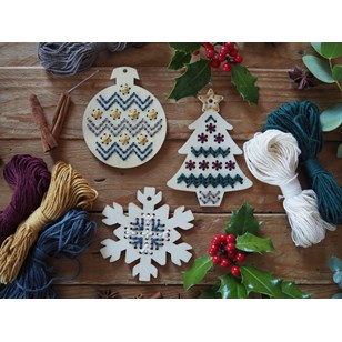 Kit Santon en bois pour enfant - Tricot Vegan