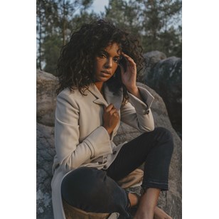 Manteau Beige en Laine - Emma