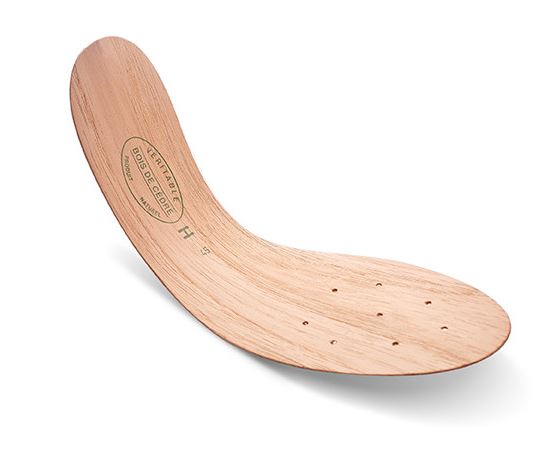 Semelles en bois naturel 2