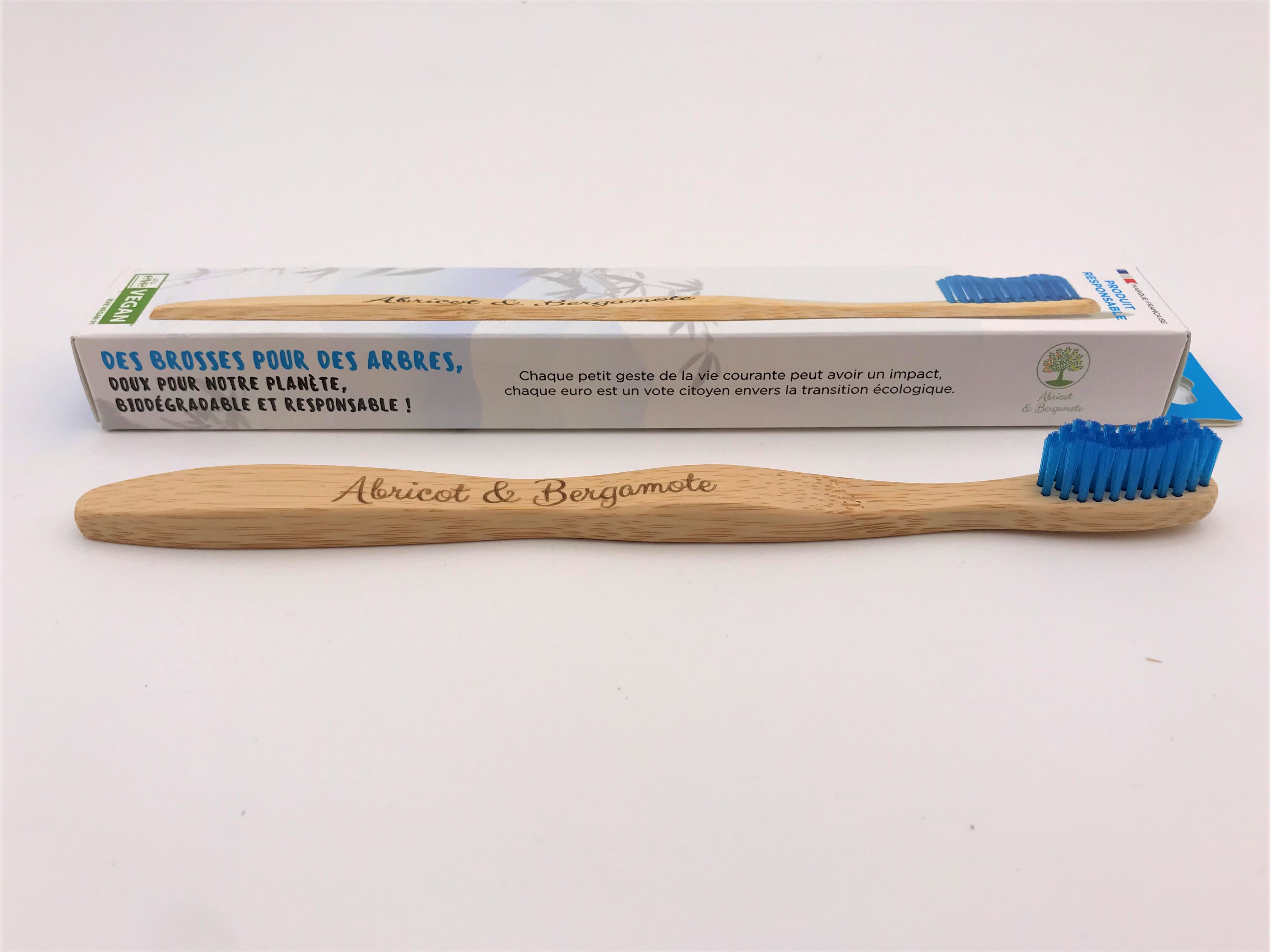 brosse à dent en bambou adulte et enfant