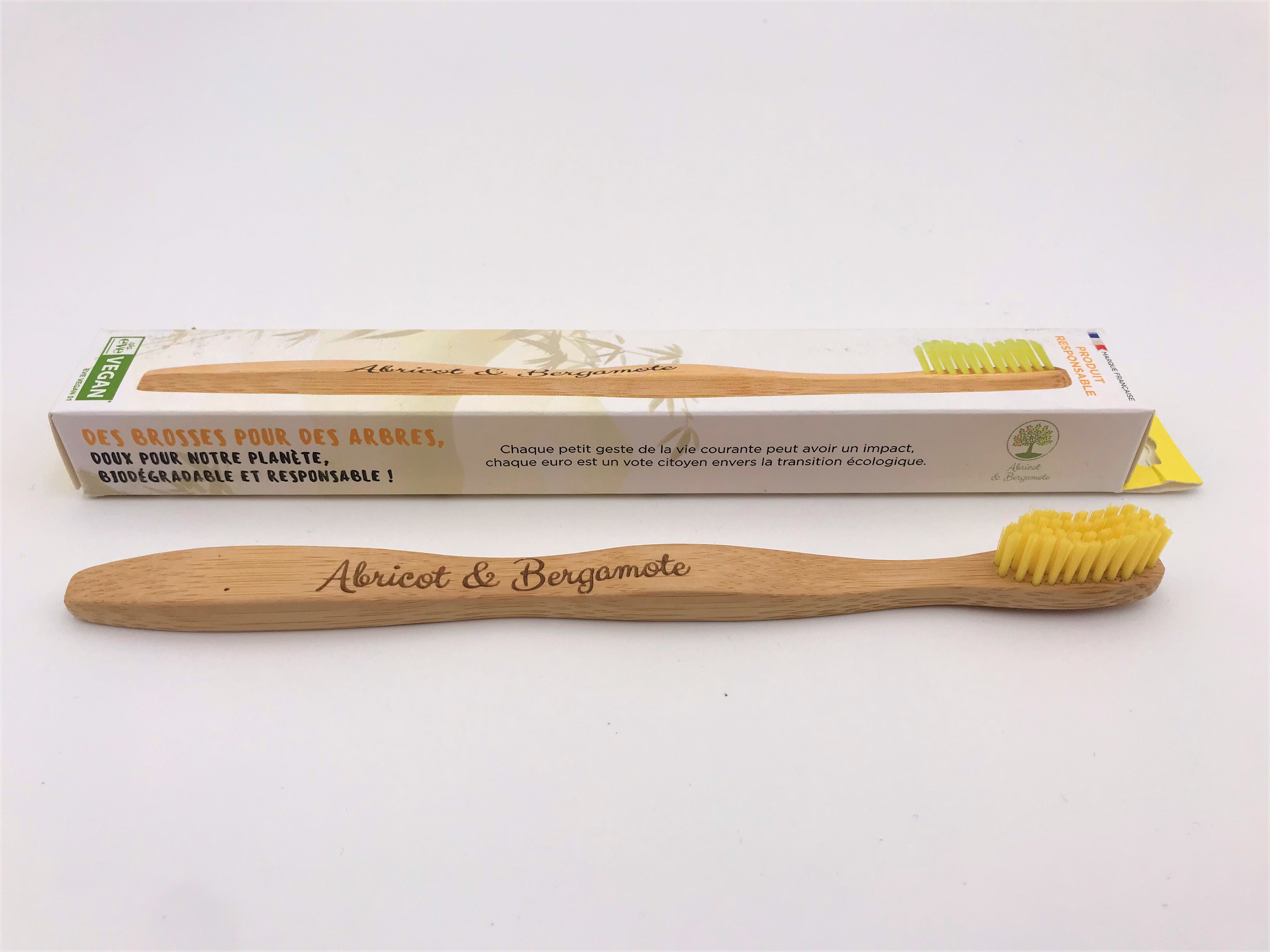 brosse à dent en bambou adulte et enfant