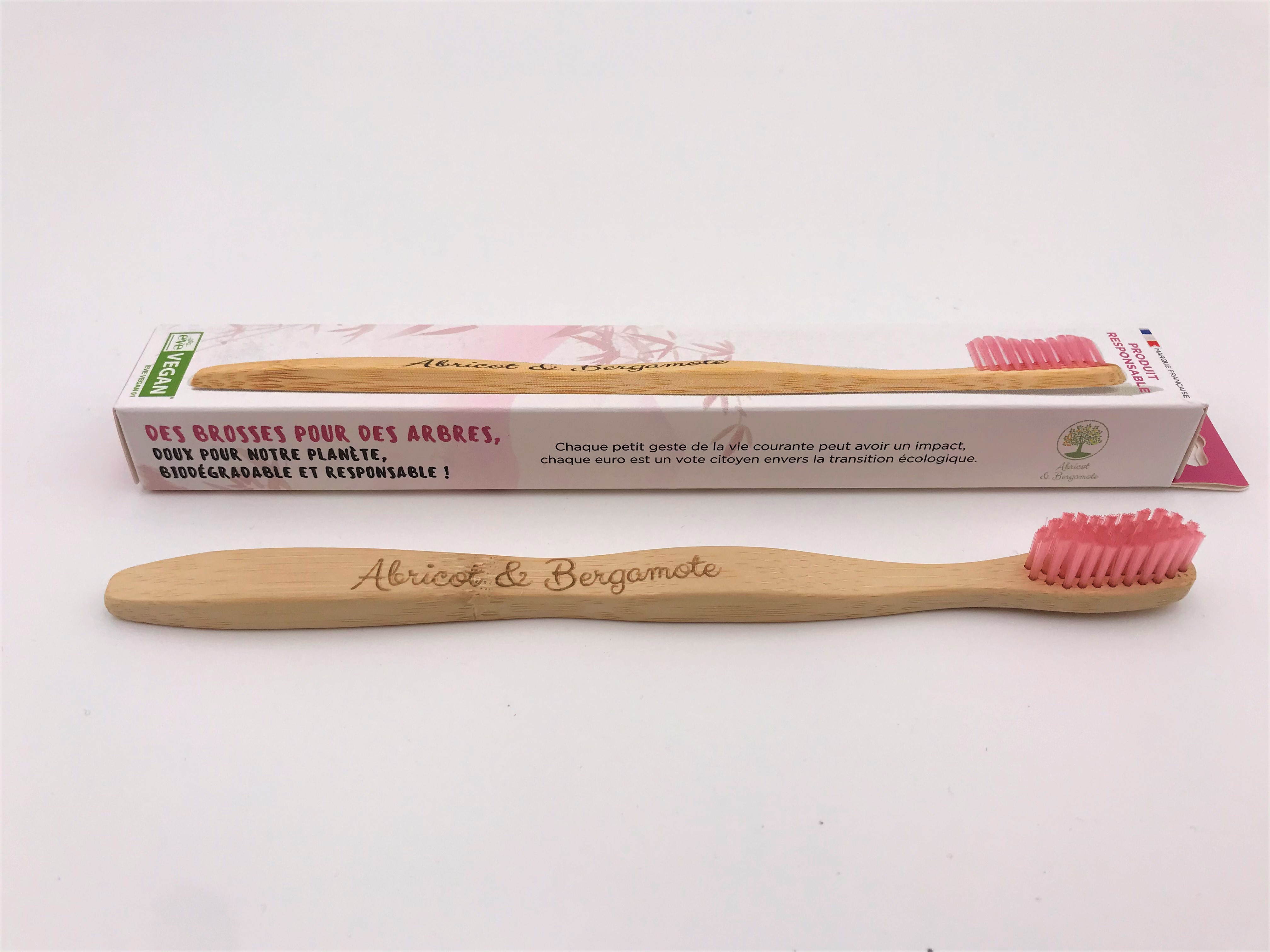 brosse à dent en bambou adulte et enfant