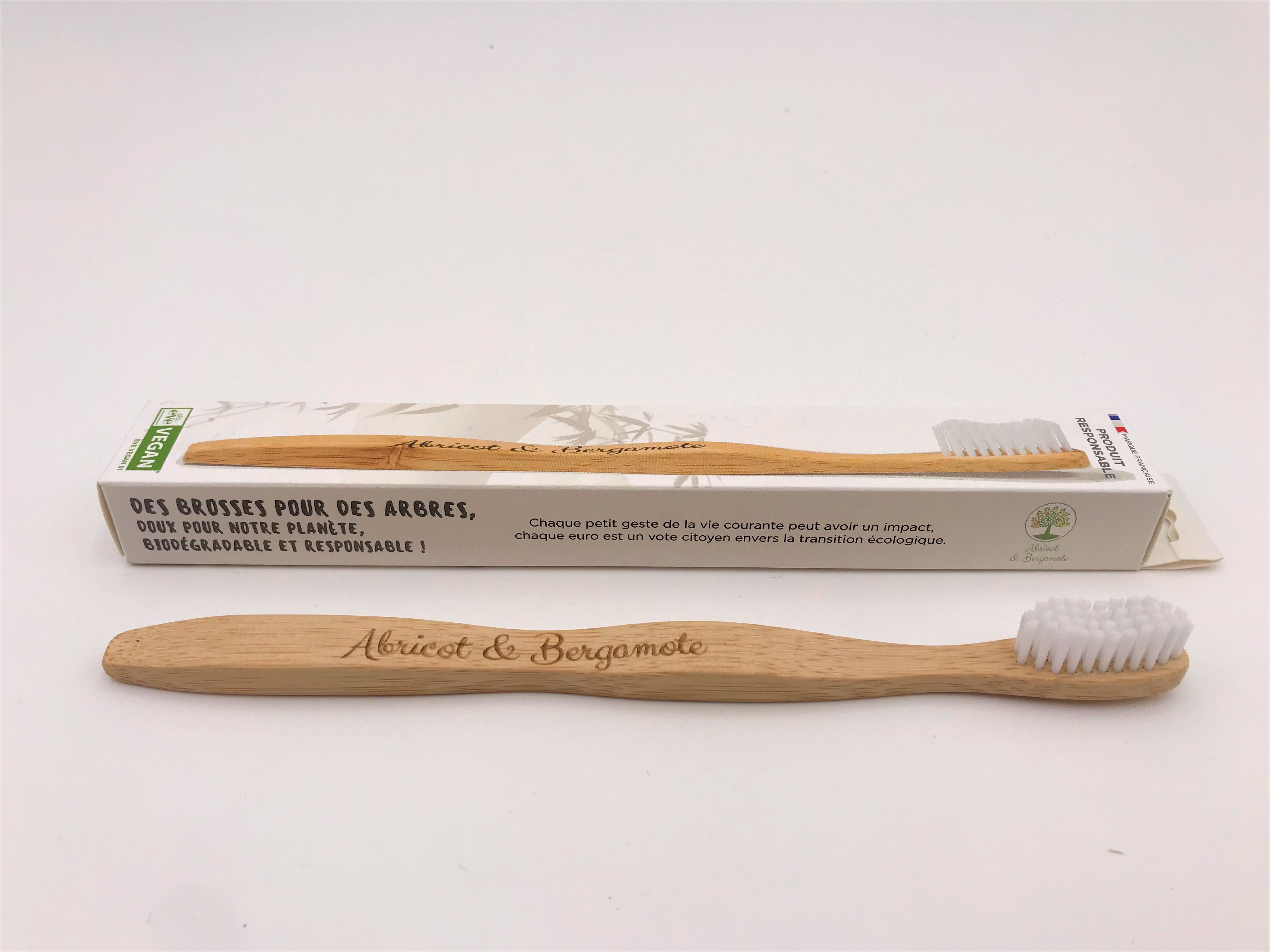 brosse à dent en bambou adulte et enfant