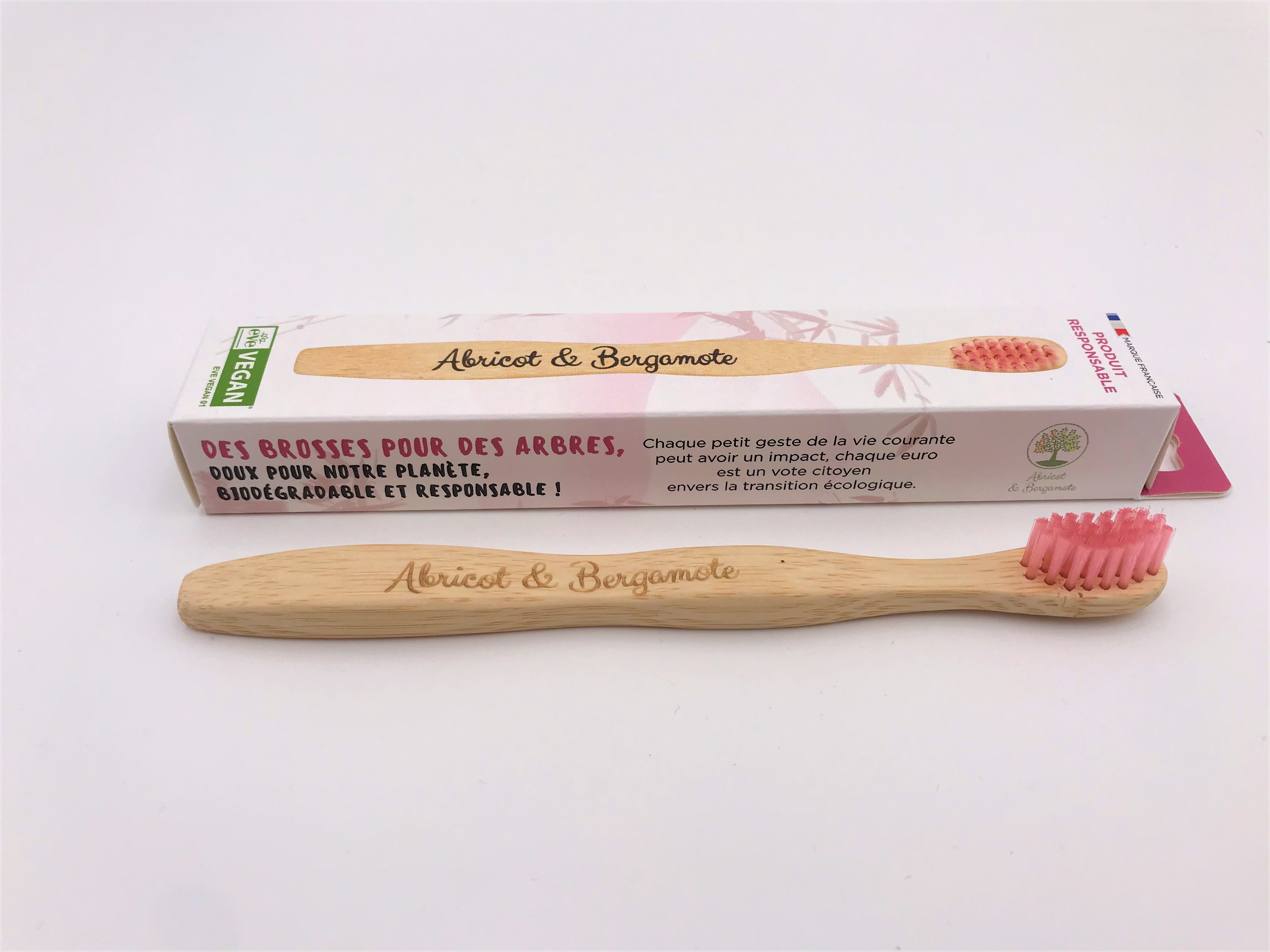 brosse à dent en bambou adulte et enfant