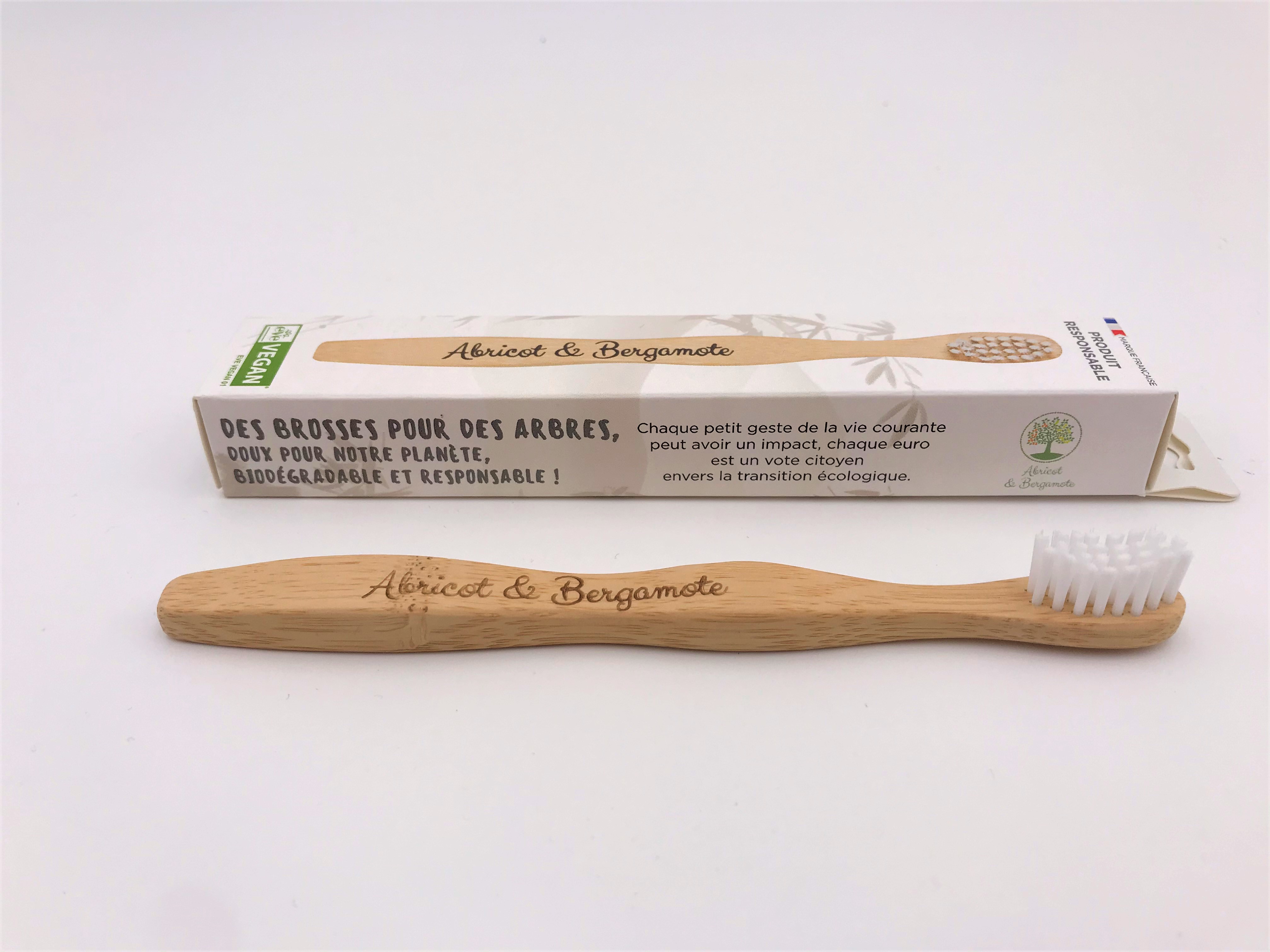 brosse à dent en bambou adulte et enfant