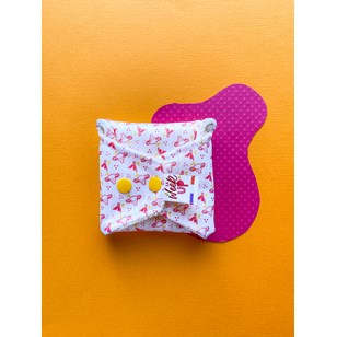 Serviette hygiénique lavable JOUR LEGER A MOYEN - 100% française - La Week'Up