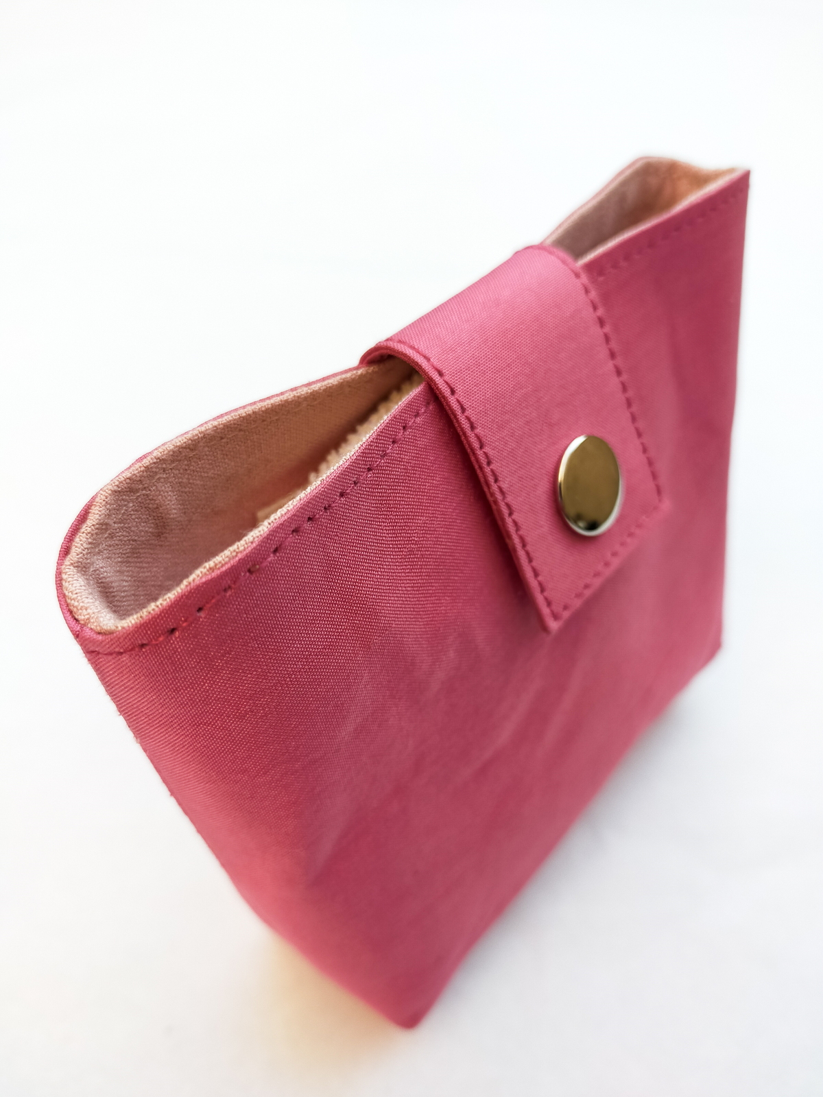 Kit nomade de cotons lavables - Soie Rose 5