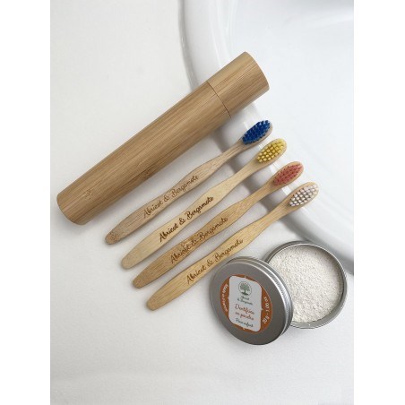 Dentifrice en poudre - Charbon / Menthe / Fraise (version enfant) 4