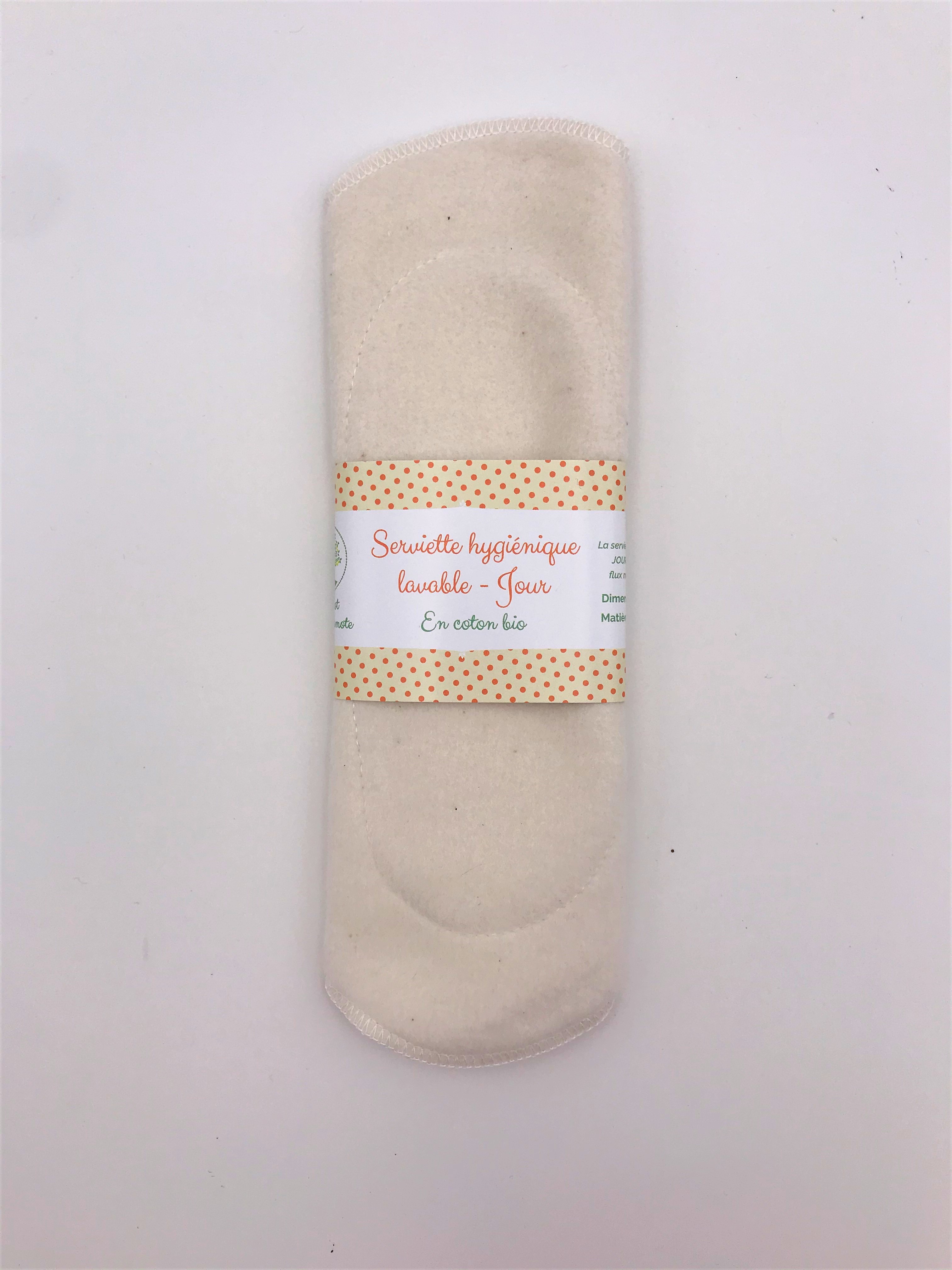 Serviette hygiénique lavable 2