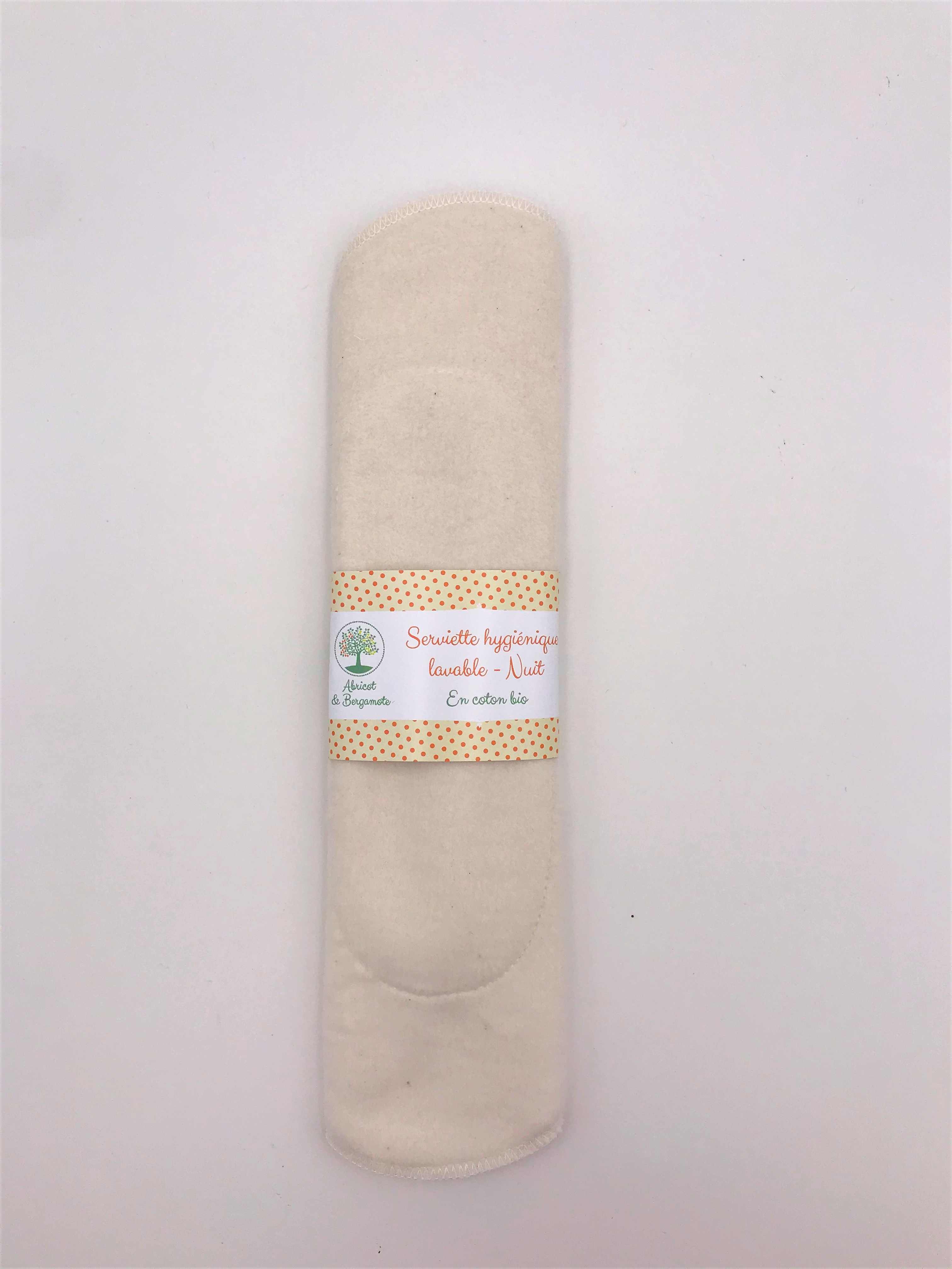 Serviette hygiénique lavable 4