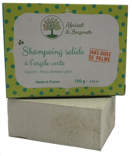 Shampoing solide - Argile Verte