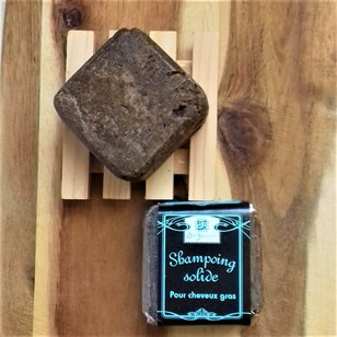Shampoing solide pour Cheveux gras -sans huile essentielle ni parfum-