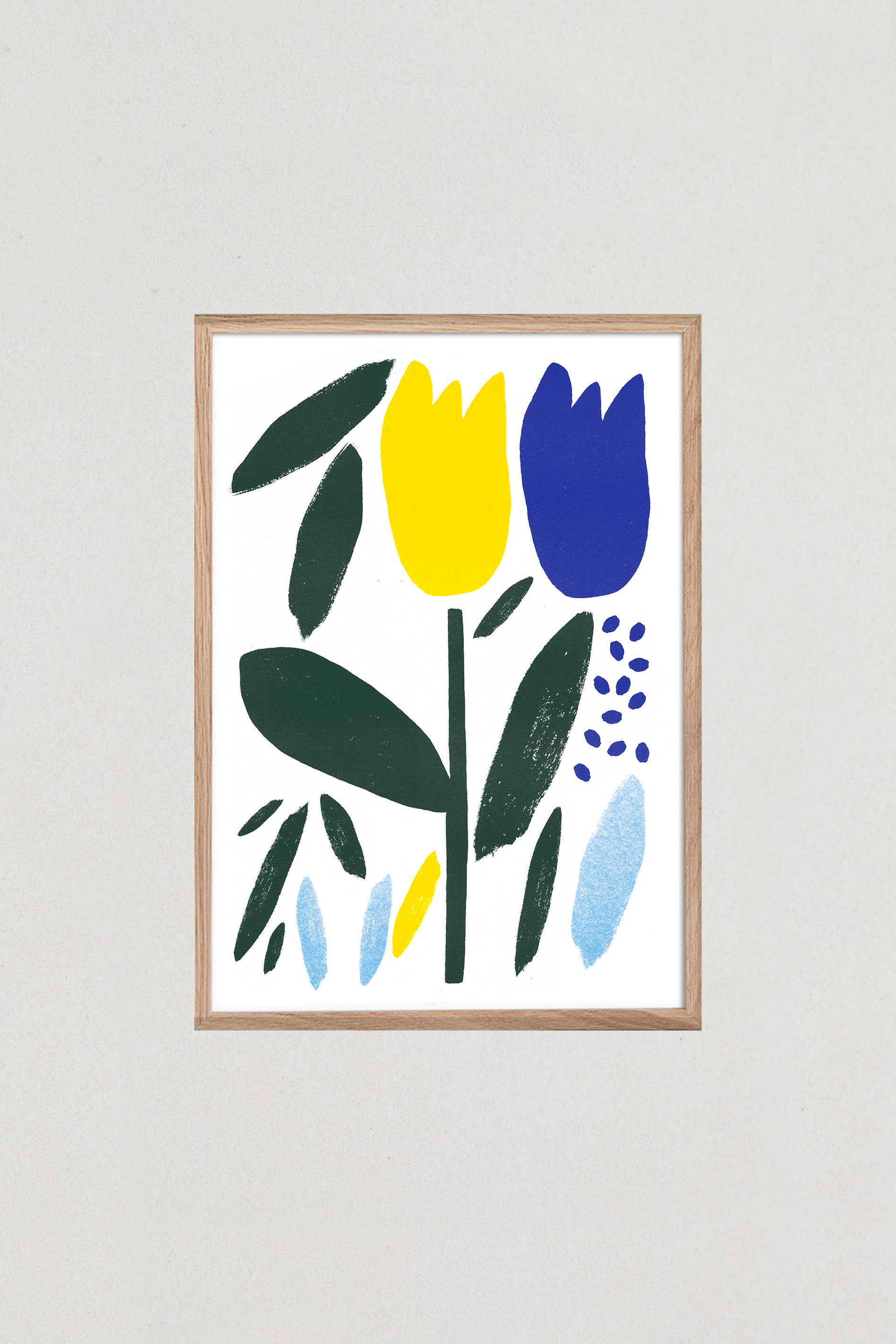 Illustration "PRIMAVERA 1", A4 3